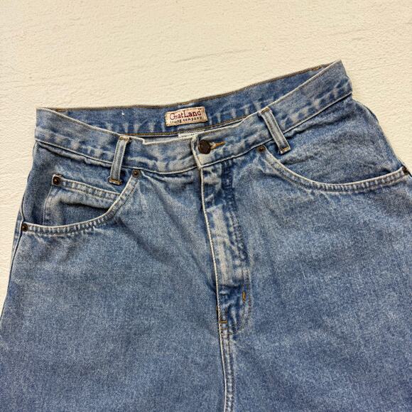 GreatLand High Rise Denim Shorts, Size Medium - Picture 2 of 7